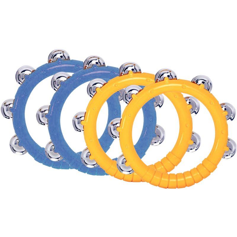 Ref. 19992, Lot de 4 tambourins diamètre 20cm, marque N.C