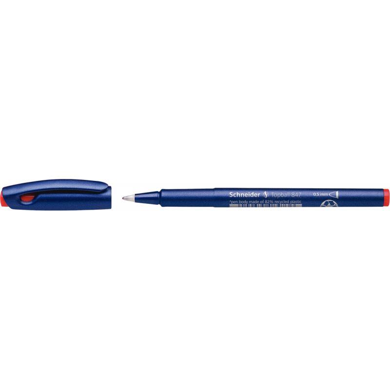 Image de  Roller pointe plastique 0,5mm rouge 