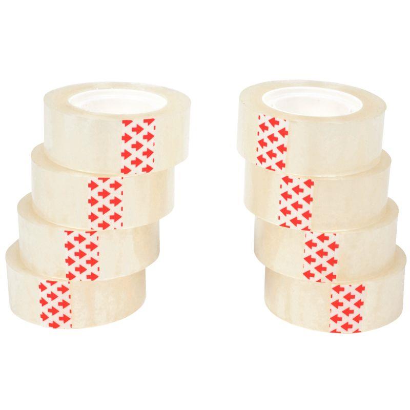 Image de  Lot de 8 rouleaux adhésifs transparents 19mmx33m 