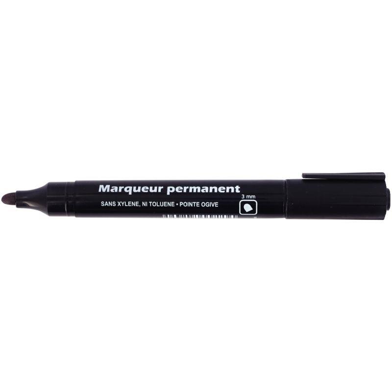 Image de  Marqueur permanent Like pointe ogive noir 