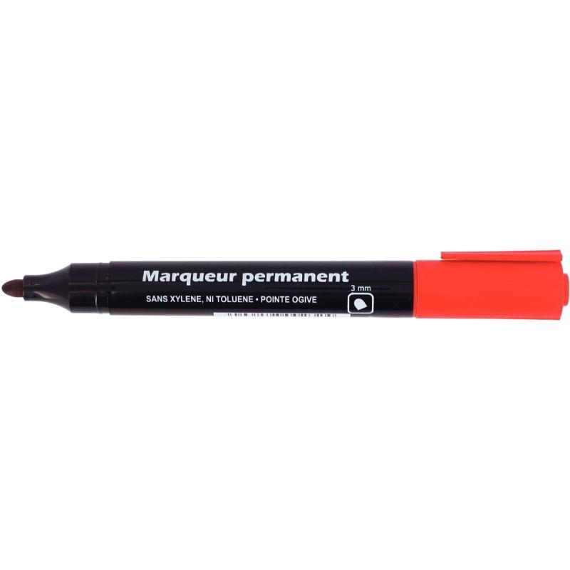 Image de  Marqueur permanent Like pointe ogive rouge 