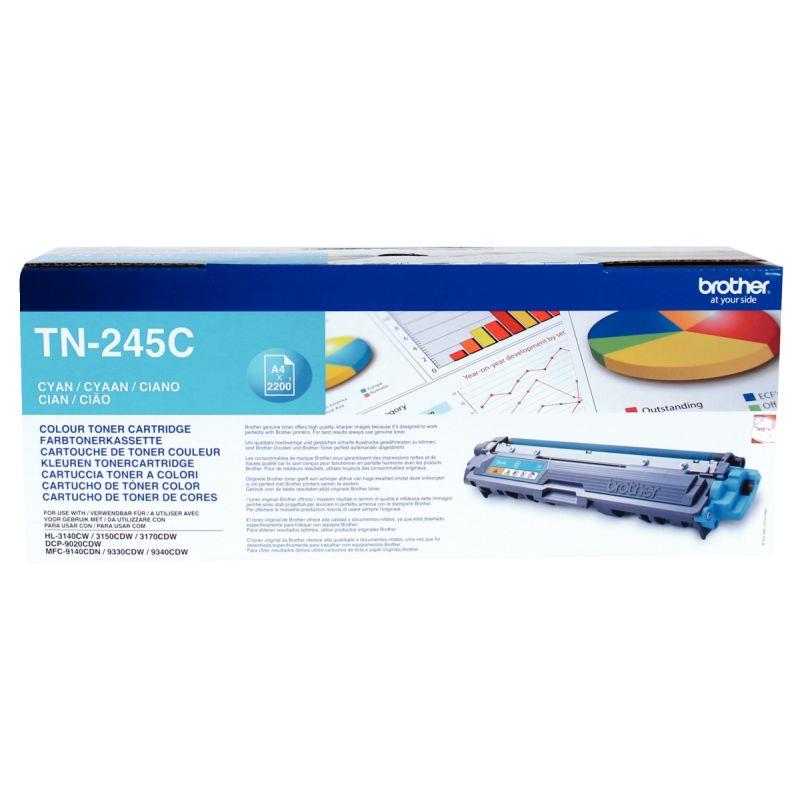Image de  Brother TN245C toner laser cyan haute capacité authentique 