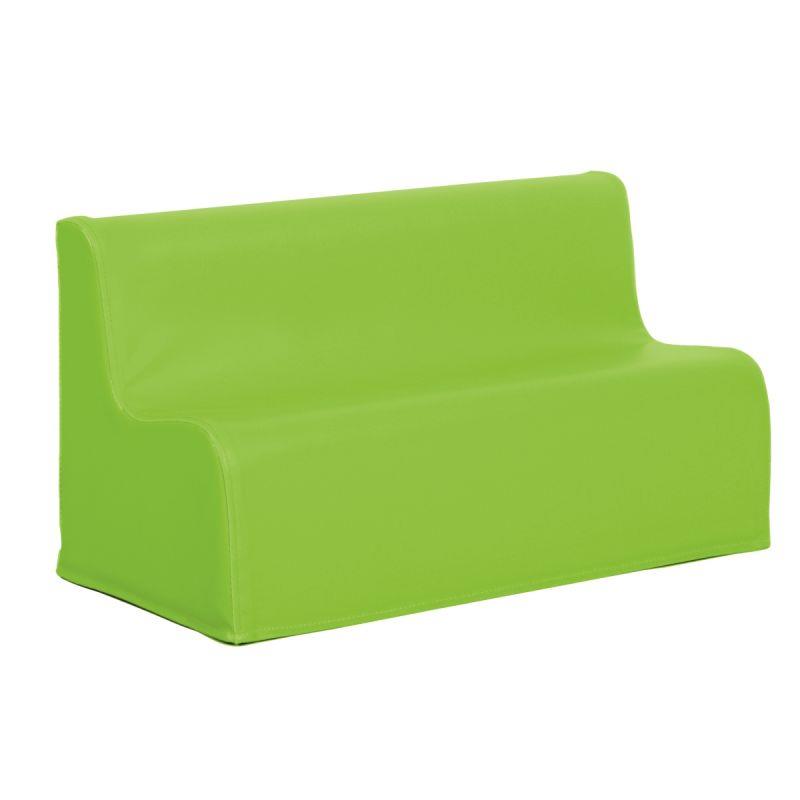 Image de  Canapé 2 place en PVC 17cm VERT 