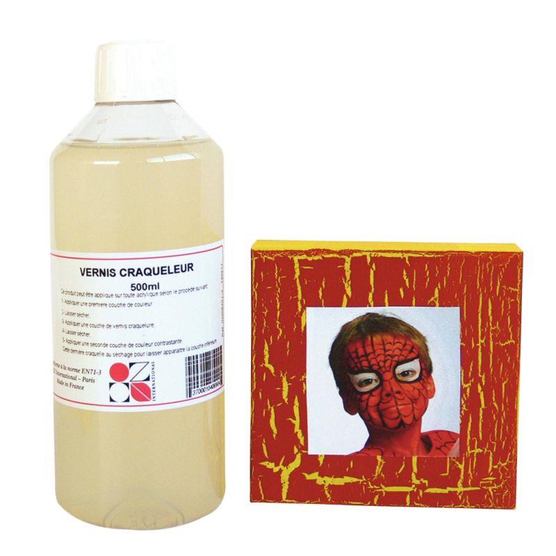 Image de  Flacon de 500 ml de vernis craqueleur 