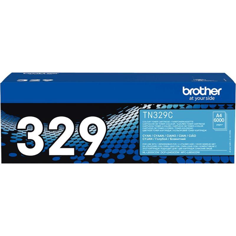 Image de  Toner à la marque Brother TN329C cyan très haute capacité 