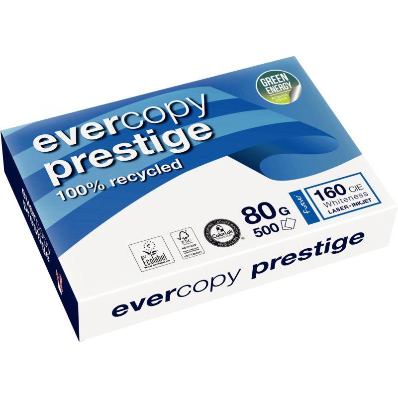Image de  Ramette de 500 feuilles format A4 80g EVERCOPY PRESTIGE 