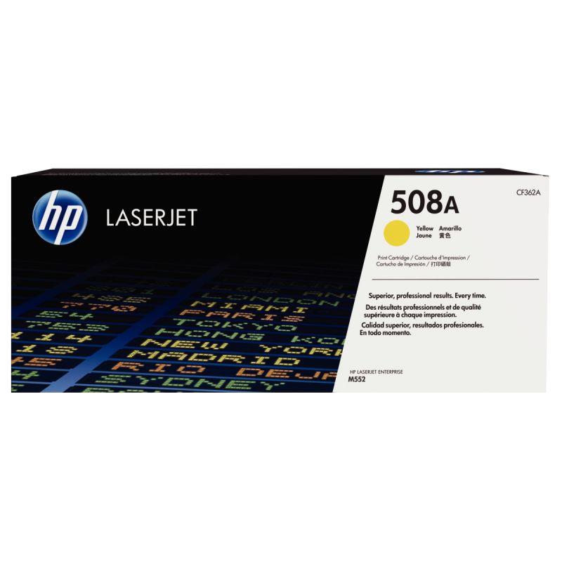 Image de  HP 508A toner jaune authentique (CF362A) 