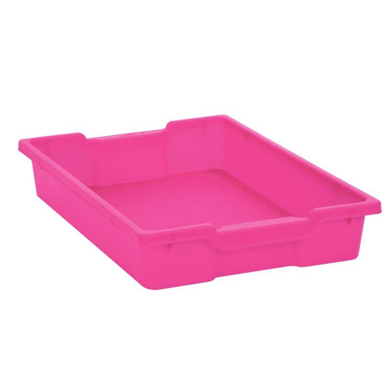 Image de  Bac en plastique petit modèle fuschia 