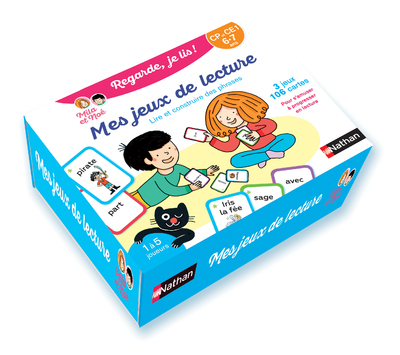 Ref. 3133091935085, Mes jeux de lecture - lire et construire des phrases, marque NATHAN