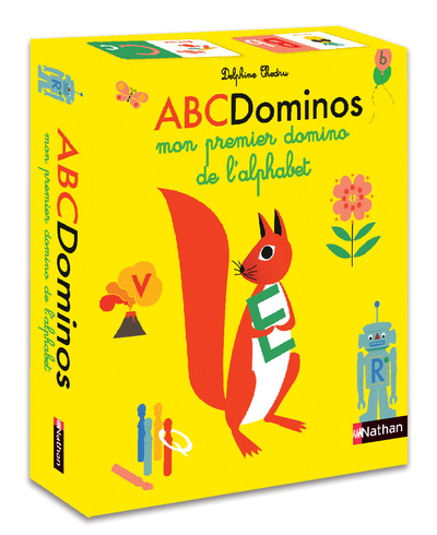 Ref. 3133092791246, Abc dominos - mon premier domino de l'alphabet, marque NATHAN