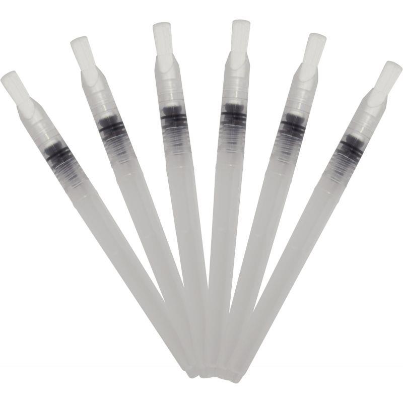 Image de  Lot de 6 brosses plates à réservoir, pointes larges 