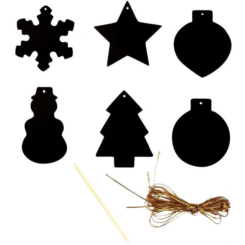 Image de  Sachet de 39 formes de Noël à gratter 