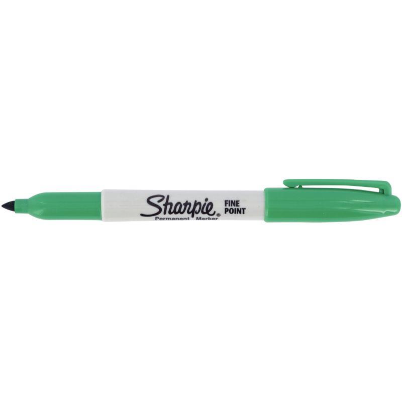 Image de  Marqueur Sharpie pointe fine ogive vert 