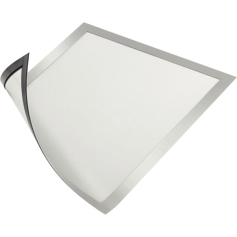 Image de  Sachet de 5 cadres d''affichage A4 magnétique argent 