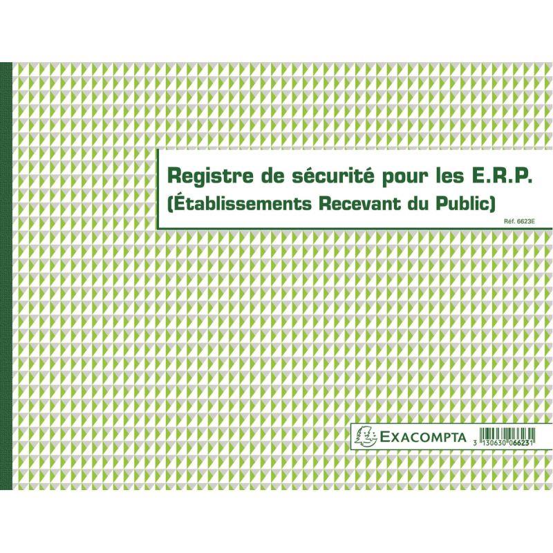 Image de  Registre de Sécurité pour les ERP (Établissements Recevant du Public) 