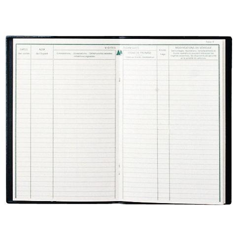 Image de  Piqûre 40 pages position de compte format 16 x 19,5 cm 