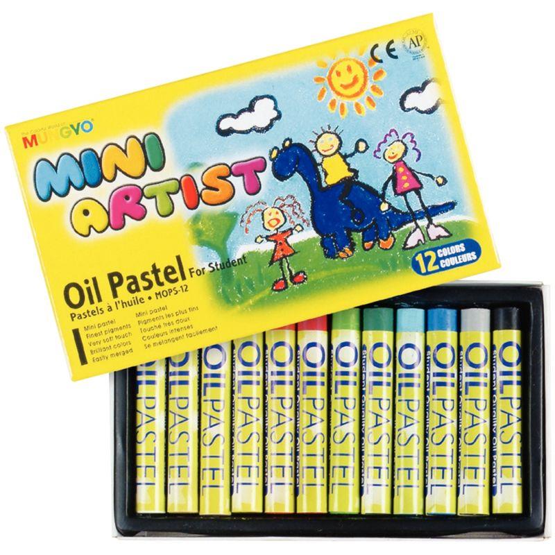 Image de  Boîte de 12 pastels à l''huile Mini Artist 