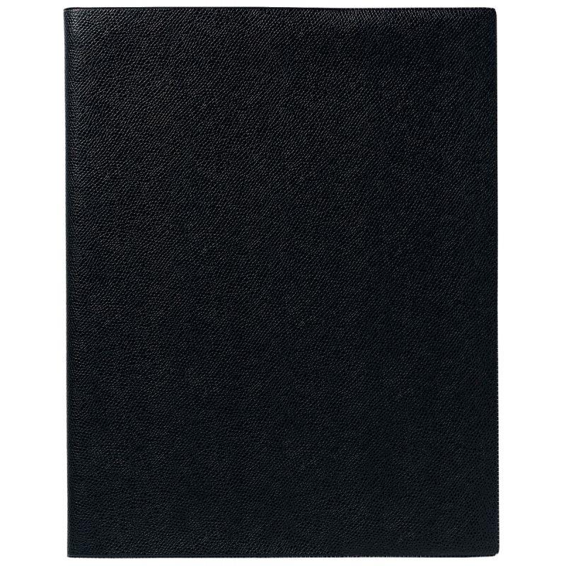 Image de  Agenda semainier plastique 21x27cm noir 