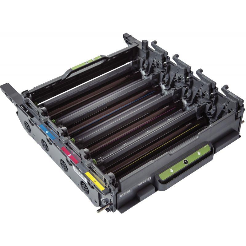 Image de  Brother DR421CL tambour laser noire, cyan, magenta et jaune authentique 