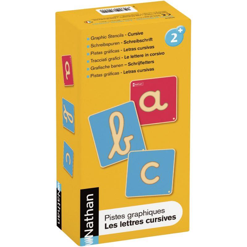 Image de  Piste graphique lettres cursives 