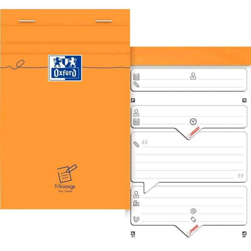 Image de  Bloc messages téléphoniques OXFORD 80 feuilles, format 11x17 cm 