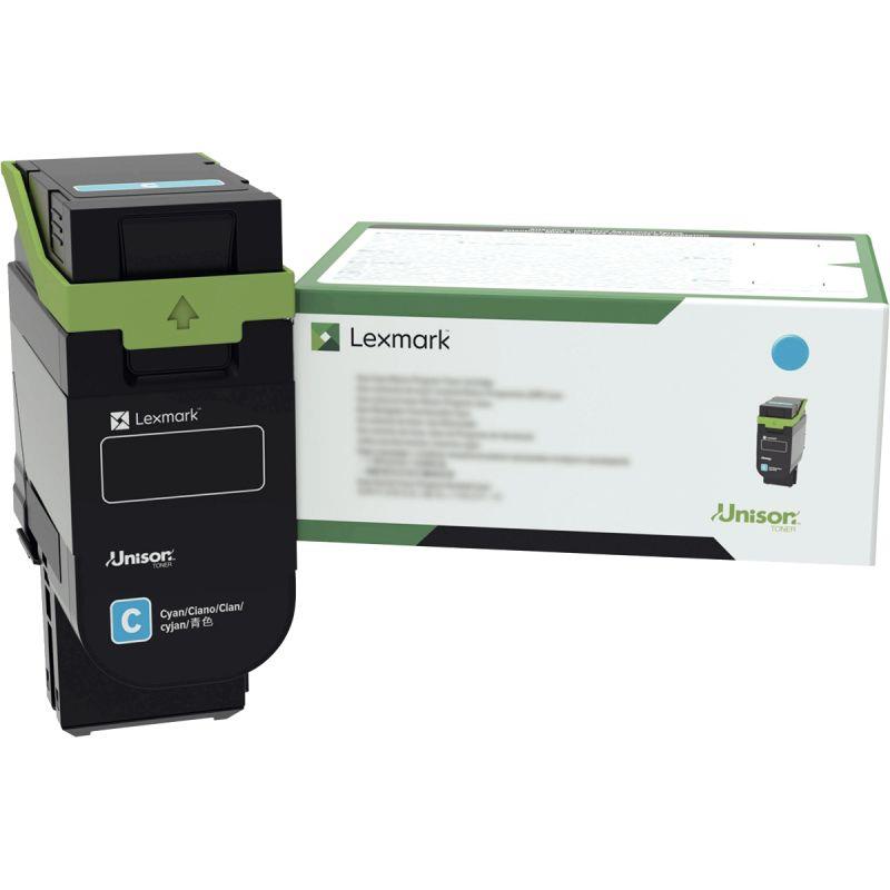 Image de  Lexmark  75M2HC0 toner laser cyan haute capacité authentique 