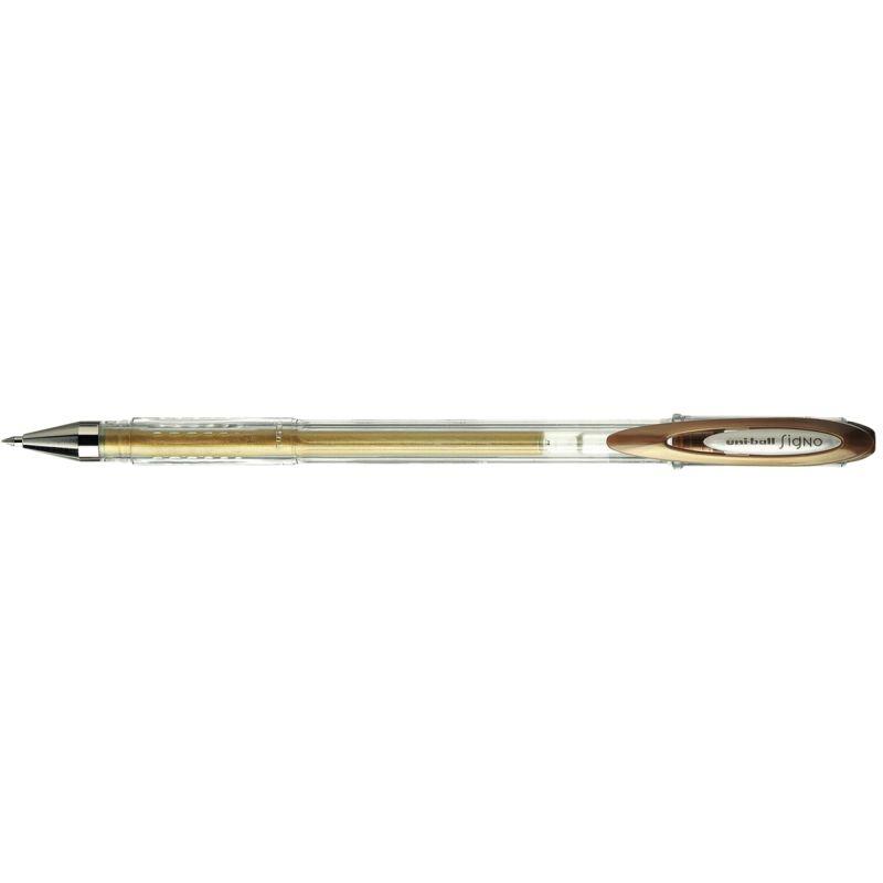 Ref. 43581, Roller Signo or métallisé 0,8mm, Or/Argent, marque UNIBALL