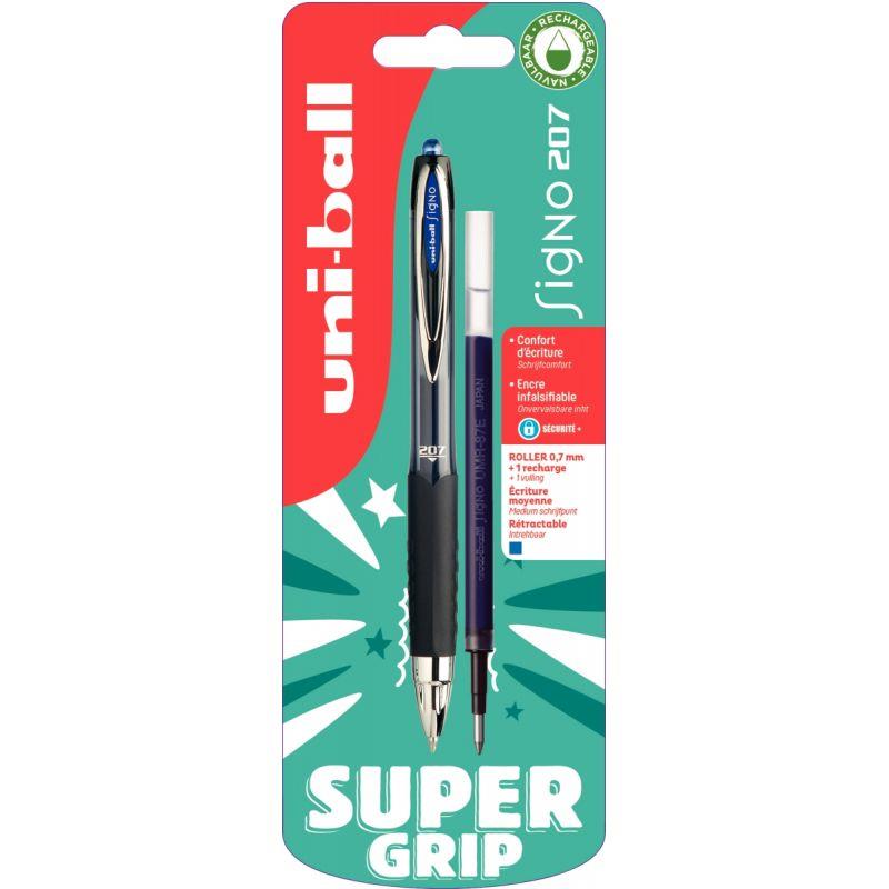Image de  Blister de 1 roller Signo RT207 bleu + 1 recharge 