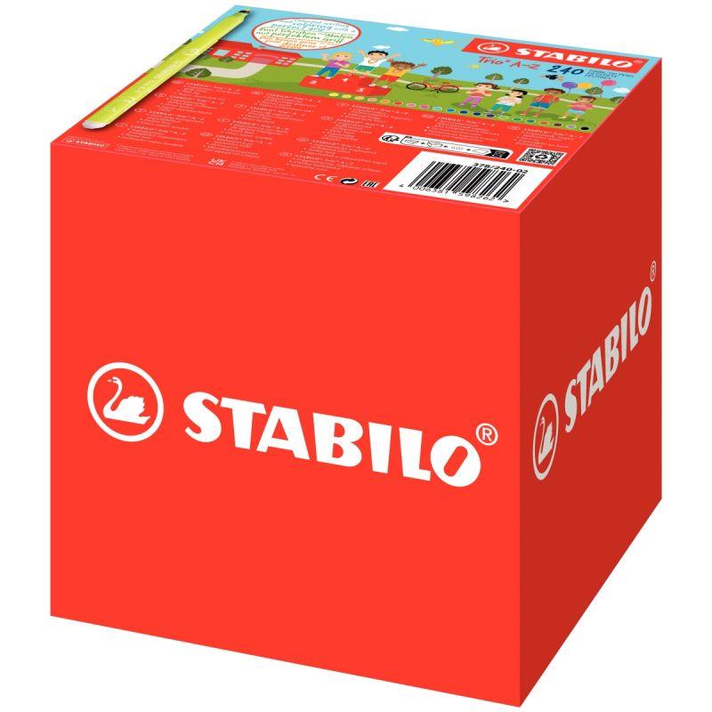 Image de  Maxi classpack de 240 feutres Trio A-Z dont 40 gratuits 