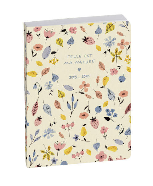 Image de  Agenda journalier 12x17 Julie Adore nature 