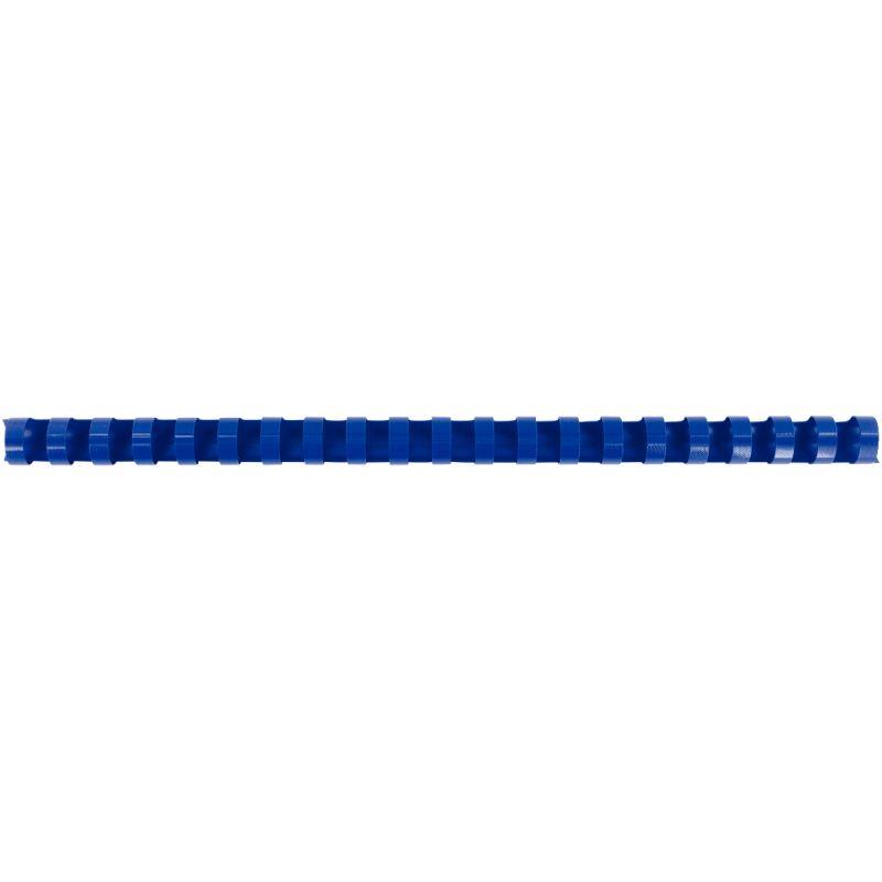 Image de  Boîte de 100 reliures plastiques couleur Ø 16mm bleu 