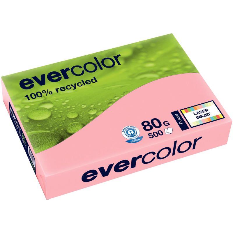 Image de  Ramette  de 500 feuilles format A4 80g rose recyclé 