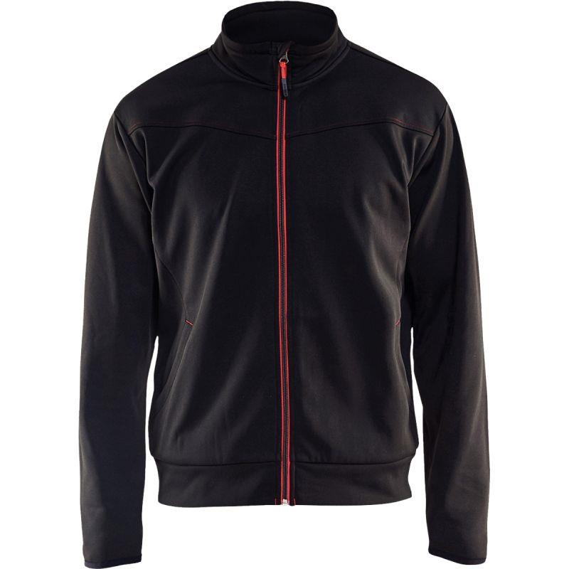 Image de  Sweat à zip noir taille 4XL 