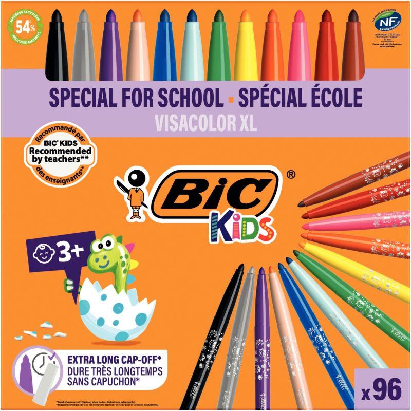 Image de  Classpack de 96 feutres Visacolor XL assortis 