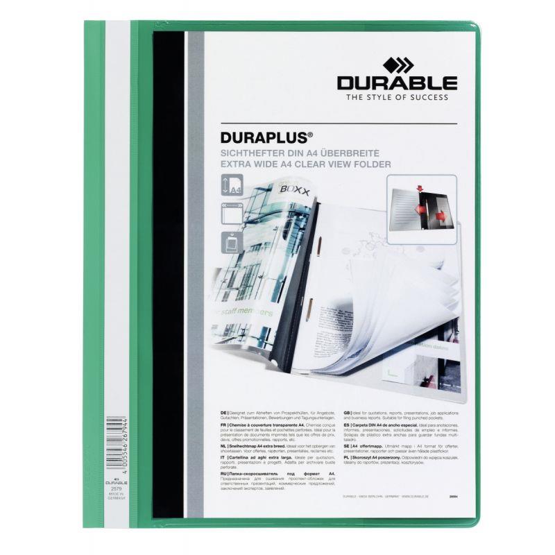 Image de  Chemise DURAPLUS personnalisable transparent/vert 