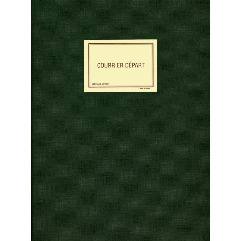 Ref. 49914, Registre de 150 pages Départ du courrier, marque LEBON & VERNAY