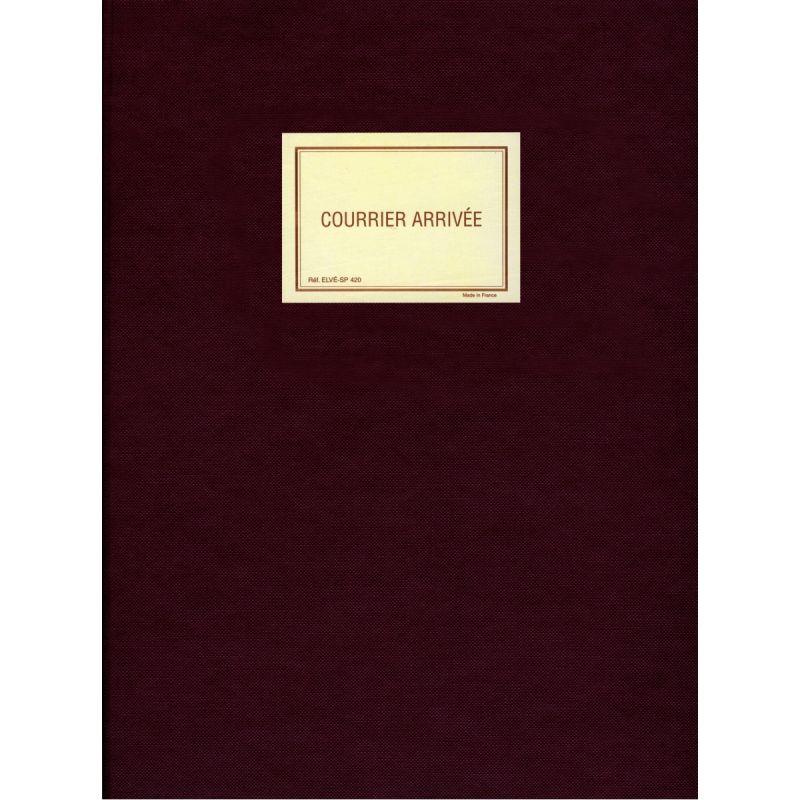 Ref. 50050, Registre de 150 pages Arrivée du courrier, marque LEBON & VERNAY
