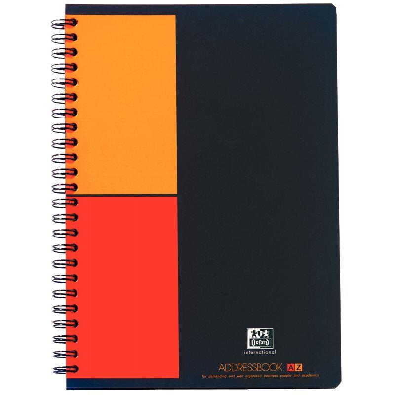 Image de  Répertoire à reliure intégrale ADDRESSBOOK format A5, 144 pages 