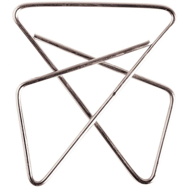 Ref. 54135, Boîte de 100 attaches géantes 47x53 mm, marque N.C
