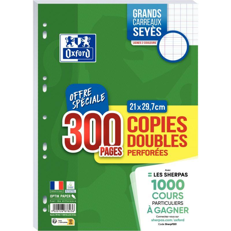 Image de  Étui copies doubles 200P+100P seyès 