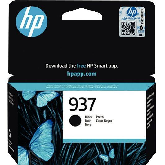 Image de HP 937 cartouche d''encre noir authentique (4S6W5NE)
