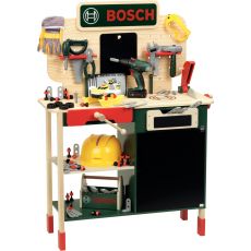 Image de  Grand établi en bois BOSCH + accessoires 