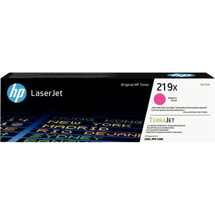 Image de  HP 219X toner magenta authentique (W2193X) 
