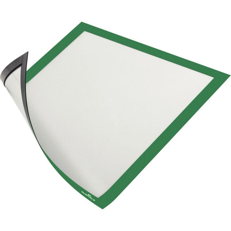 Image de  Sachet de 5 cadres d''affichage A4 magnétique vert 