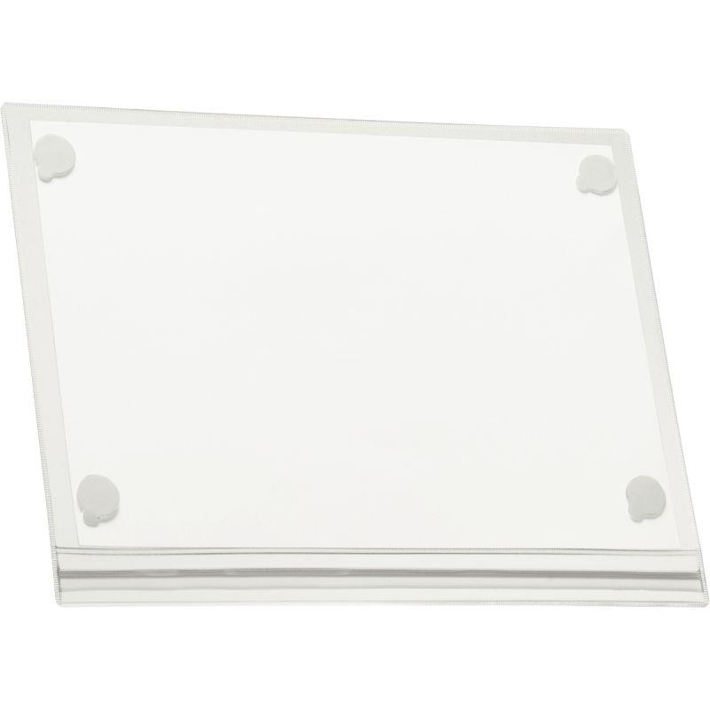 Image de  Sachet de 5 pochettes d''affichage étanches adhésives transparentes A4 