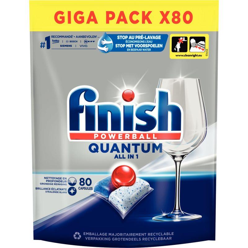 Image de  Sachet de 80 tablettes lave-vaisselle FINISH 