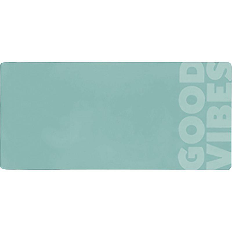 Image de  Sous-main 75x35 cm Good Vibes vert d''eau 