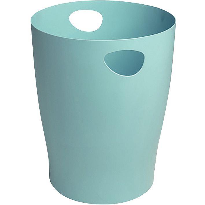 Image de  Corbeille à papier Ecobin Skandi bleu givré 