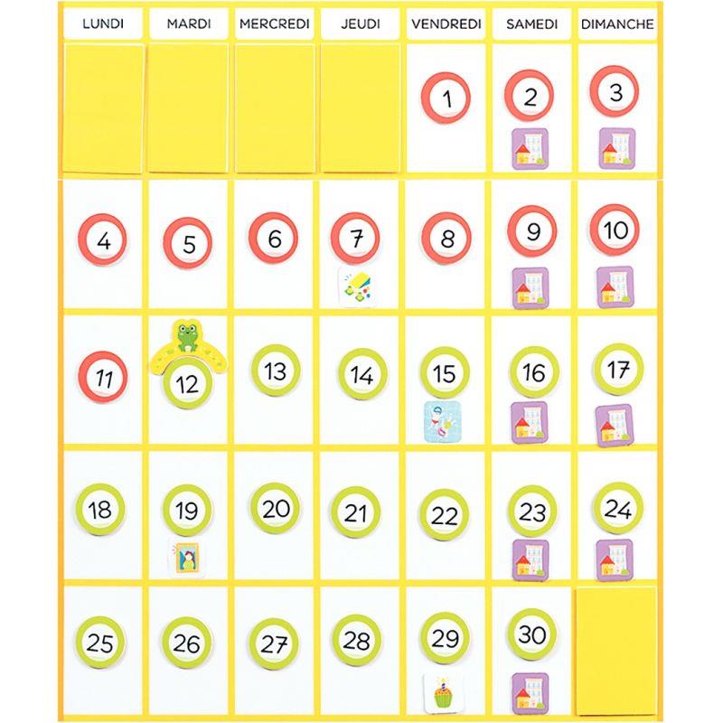 Image de  Calendrier magn a construire 