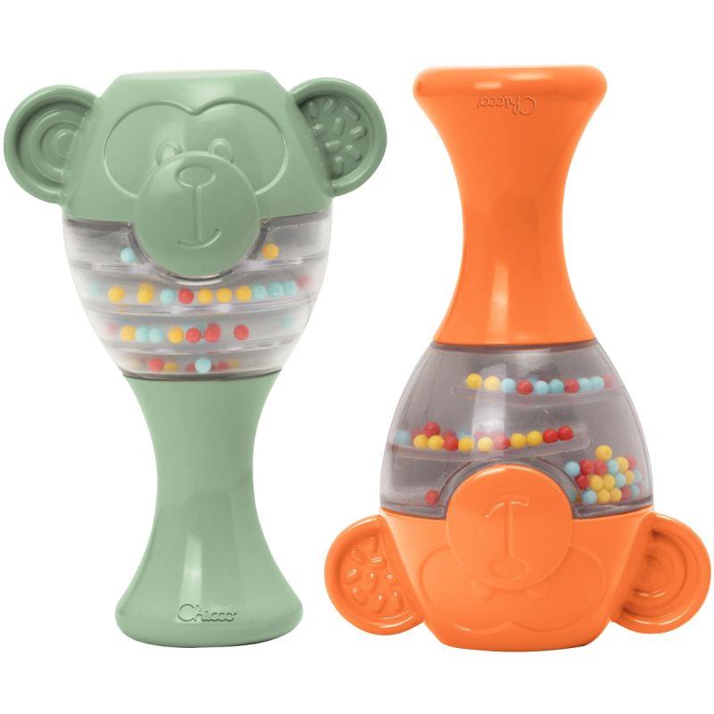 Image de  Paire de maracas singes CHICCO ECO+ 